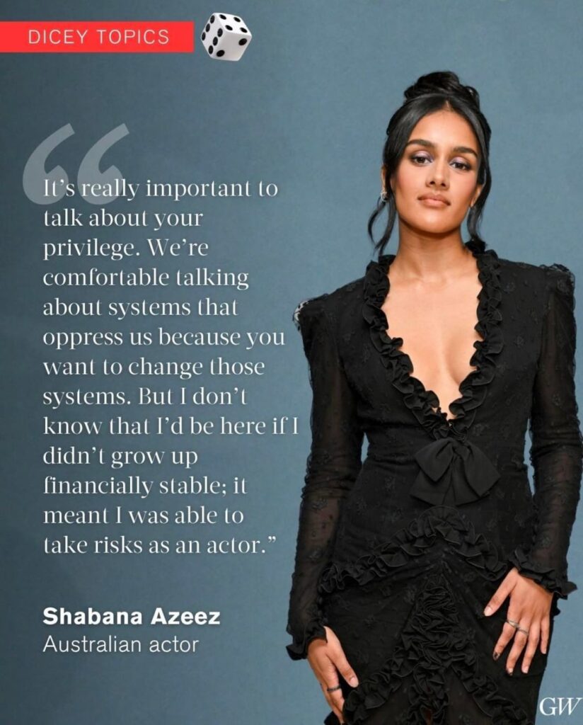 The Pitt’s Shabana Azeez on acknowledging her privilege