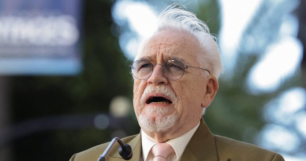 Brian Cox: ‘Succession’ Son Jeremy Strong ‘Begged Me to Stop Talking About Him’