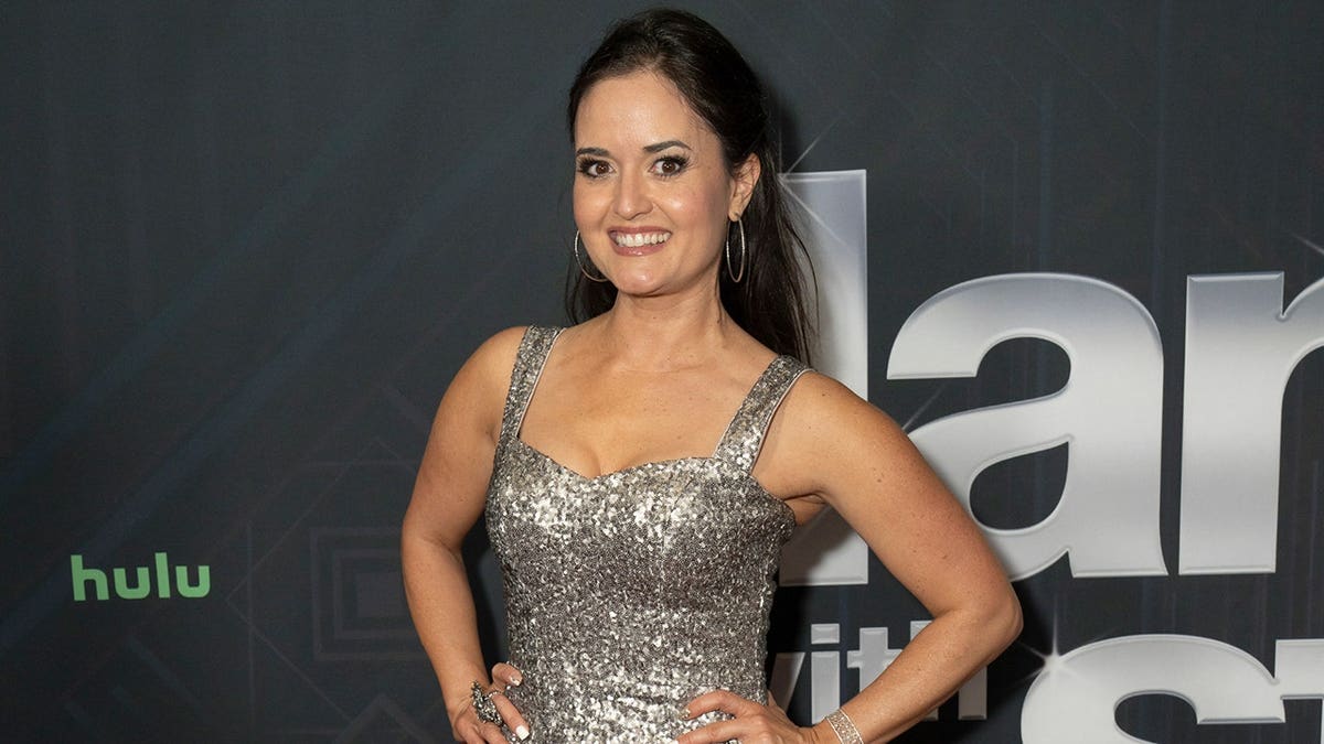 Danica McKellar at the Dancing with the Stars 20th anniversary event in November 2025.