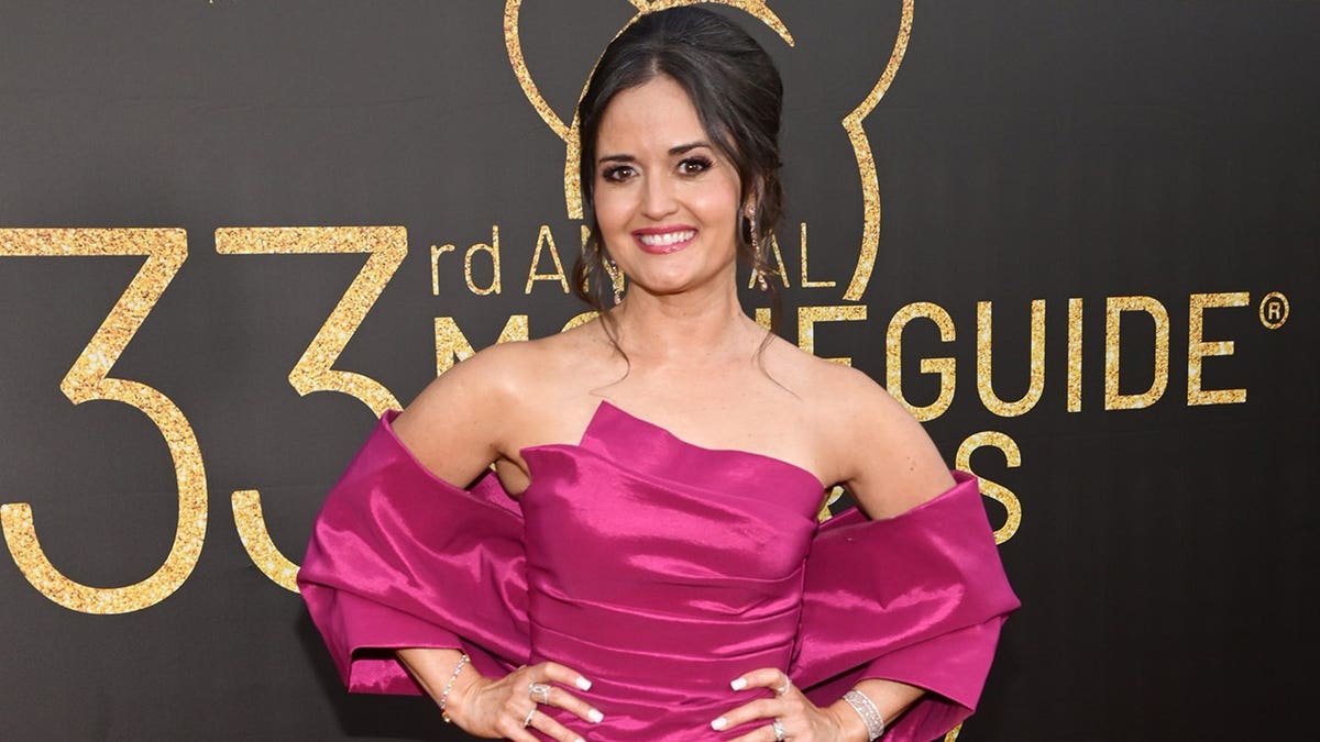 Danica McKellar at the Movieguide Awards in Los Angeles in February 2026.