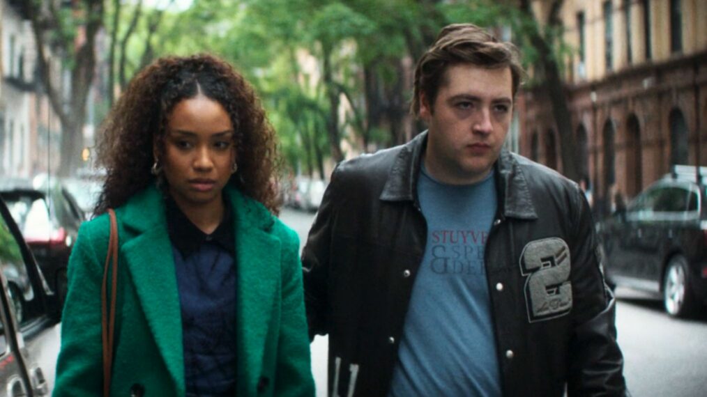 Genneya Walton and Michael Gandolfini in 'Daredevil: Born Again'