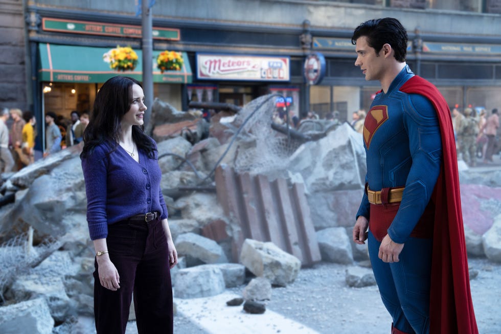 david corenswet, rachel brosnahan, superman