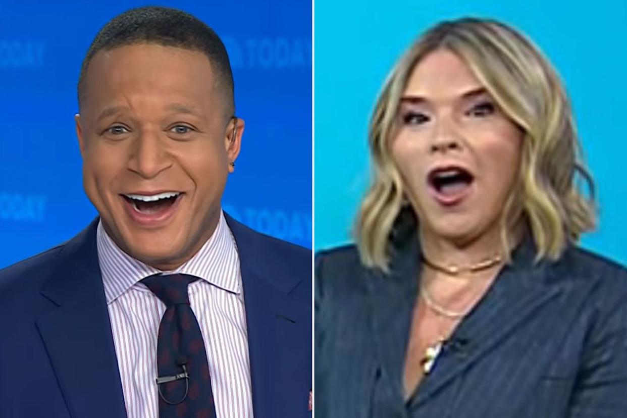 Craig Melvin; Jenna Bush Hager.Credit: NBC