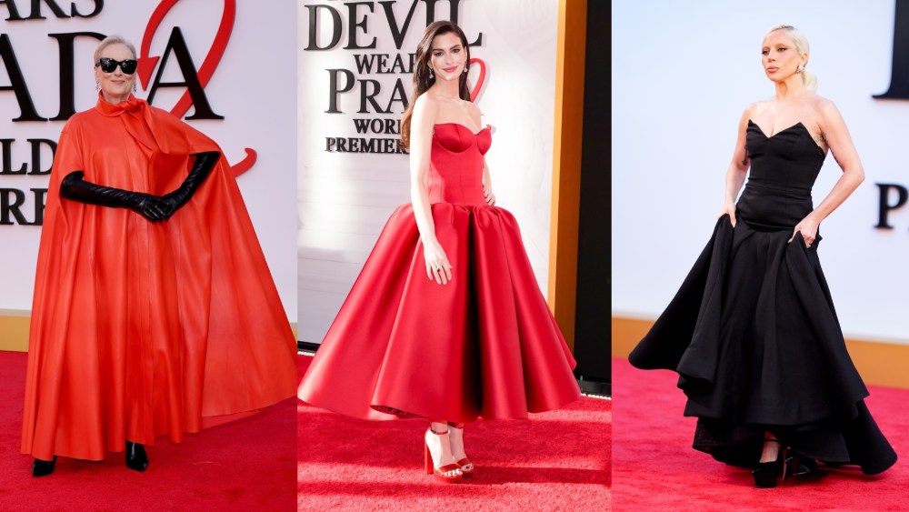 "The Devil Wears Prada 2" New York Premiere shoes.