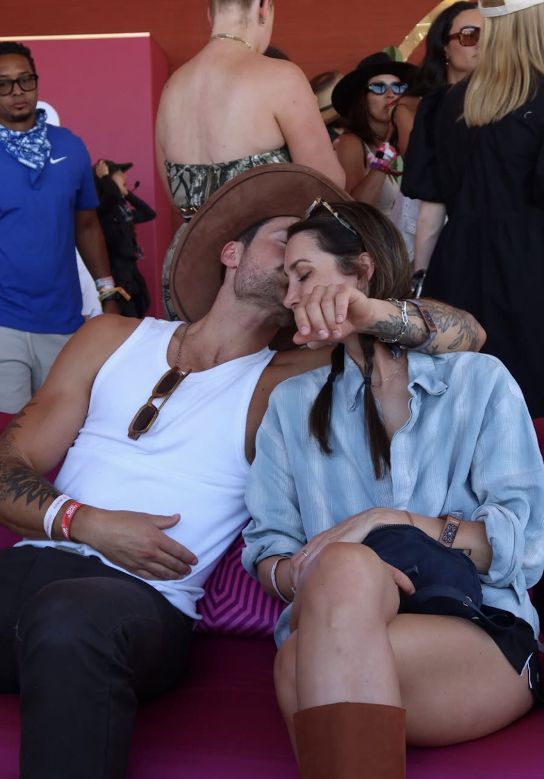 Dylan Efron & Courtney King at Stagecoach 2026