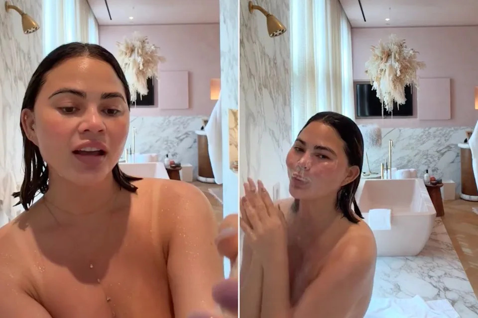 Credit: Chrissy Teigen/Instagram (2)