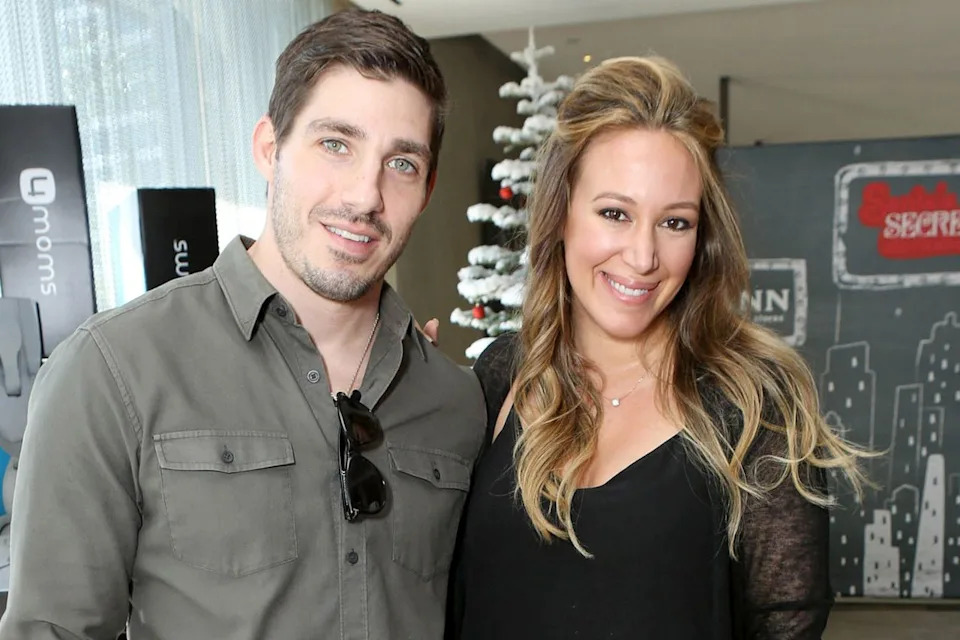 Matt Rosenberg and Haylie Duff on December 6, 2014 in Los Angeles, California.Credit: Tiffany Rose/WireImage
