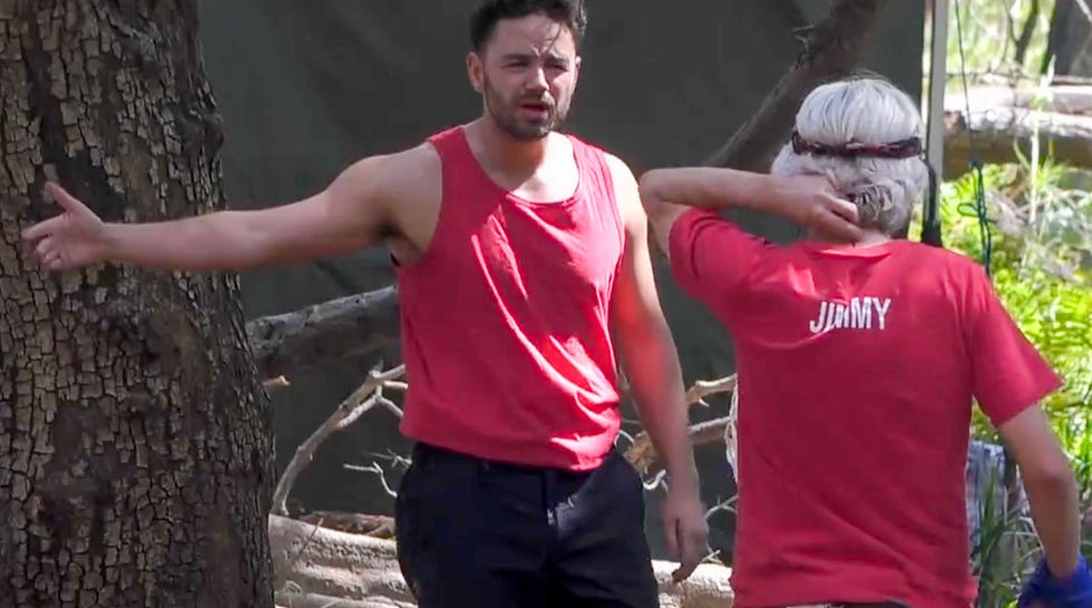 adam thomas, jimmy bullard, i'm a celebrity get me out of here south africa