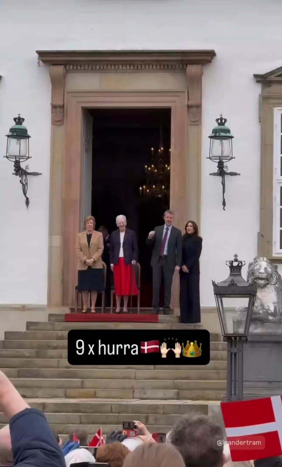 King Felipe of Spain has traveled to Denmark for Prince Vincent's confirmation, of whom he is the godfather at baptism