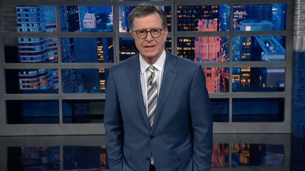 Stephen Colbert Suggests Trump Is Envious of Pope Leo XIV’s Popularity, Gold Palace and ‘Insane Hat’ - He added: “Fun fact, do you know what American finished second in that NBC poll? It gives me no pleasure to say ‘Colbert trailed only Pope Leo in favorability.’