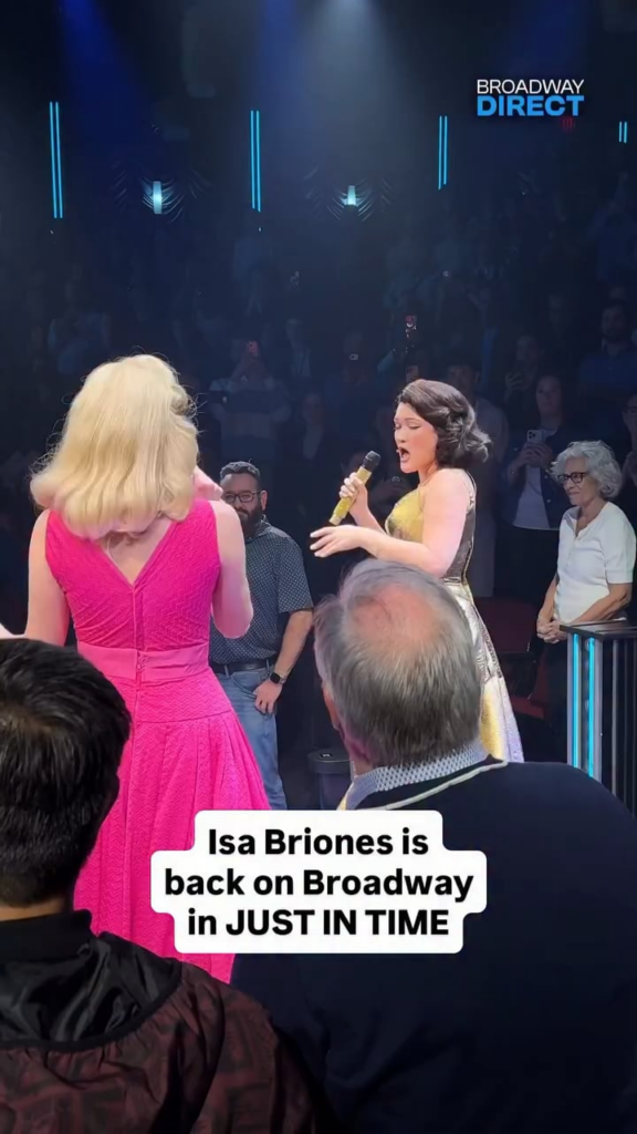 ‘The Pitt’ star Isa Briones returns to Broadway as Connie Francis in ‘Just In Time’