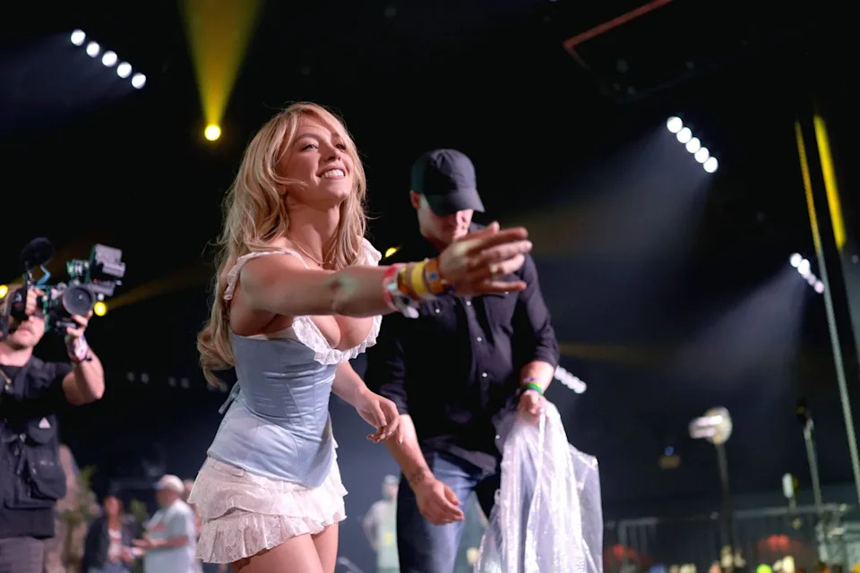 Sydney Sweeney at Stagecoach.Credit: Getty Images