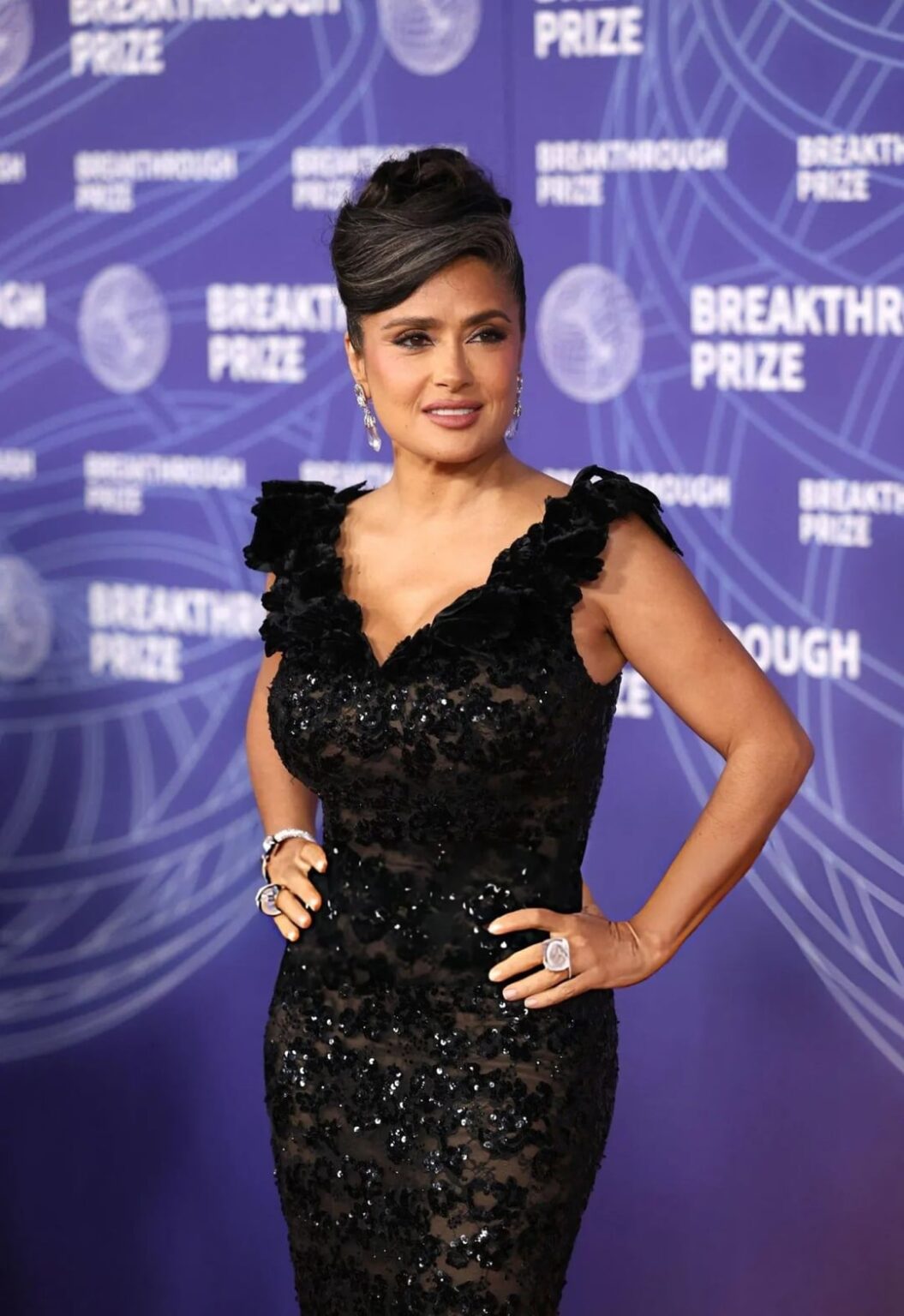 Salma Hayek at the 12th Breakthrough Prize Ceremony, Santa Monica | April 2026
