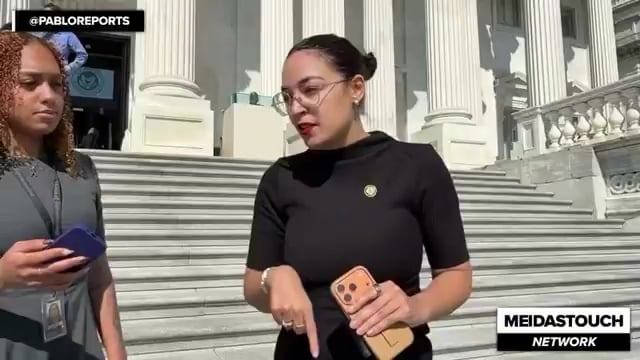 AOC when asked who Trump should fire next: “Is he out of women? Trump only seems to have the capability to fire female secretaries. If you’re a man in the Trump administration, it seems that they reward misconduct.”