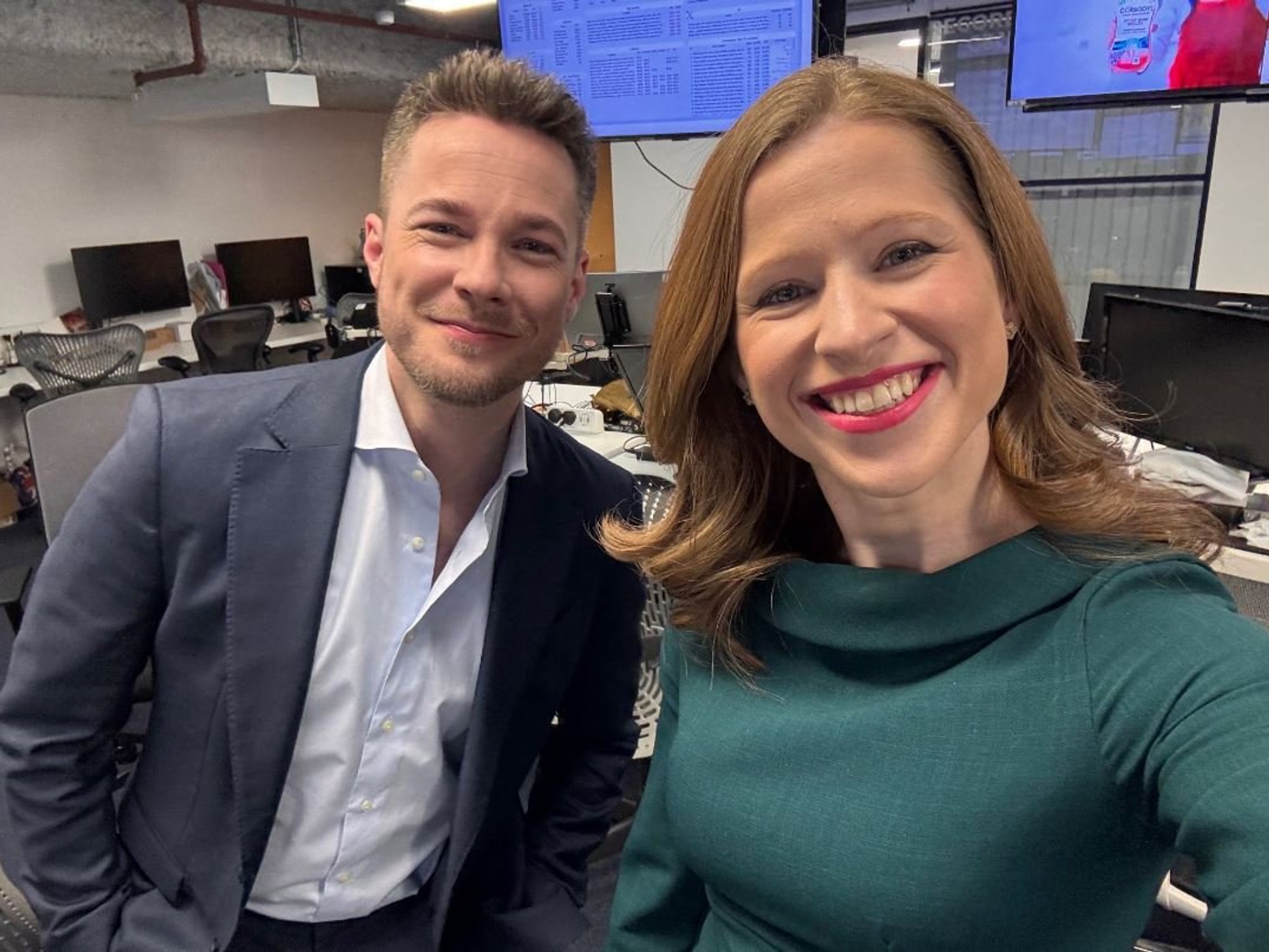 Emily Carver and Alex Armstrong