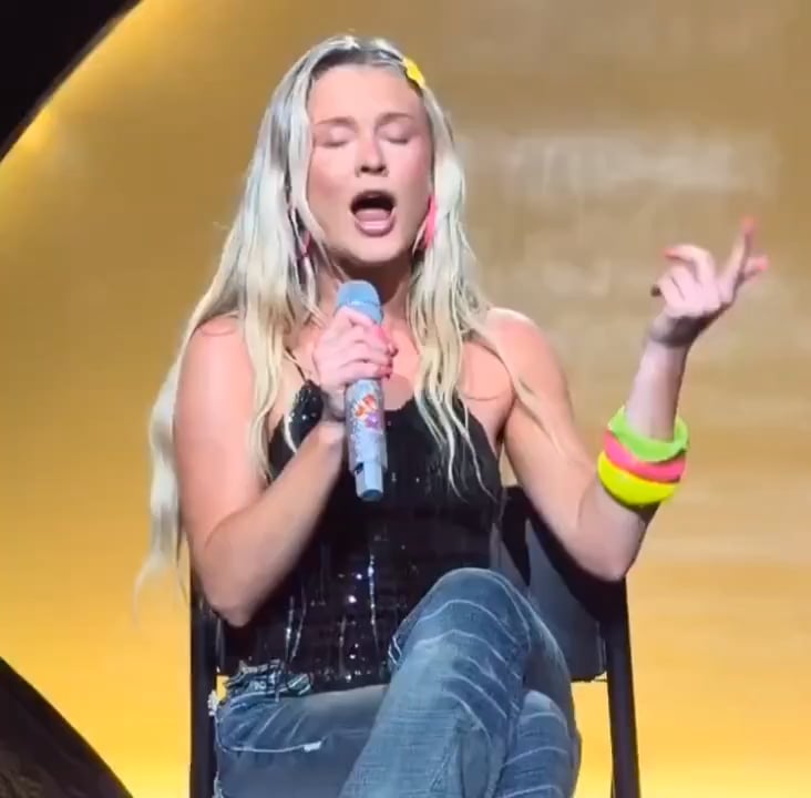 Zara Larsson performing “Complicated” by Avril Lavigne at last night's soundcheck for the Midnight Sun Tour in Orlando, Florida