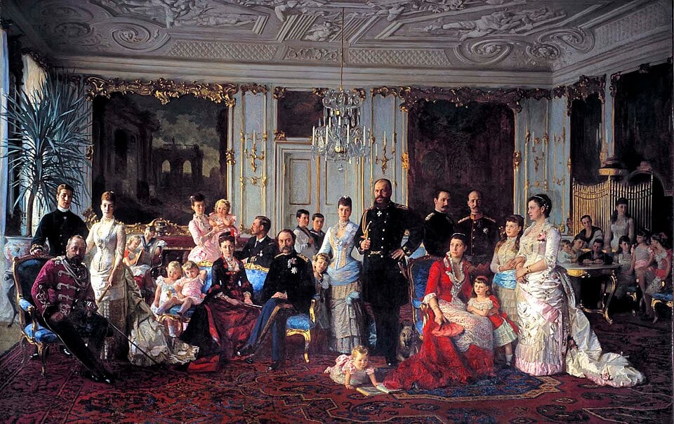 Royal portraits by Laurits Tuxen Royal portraits by Laurits Tuxen