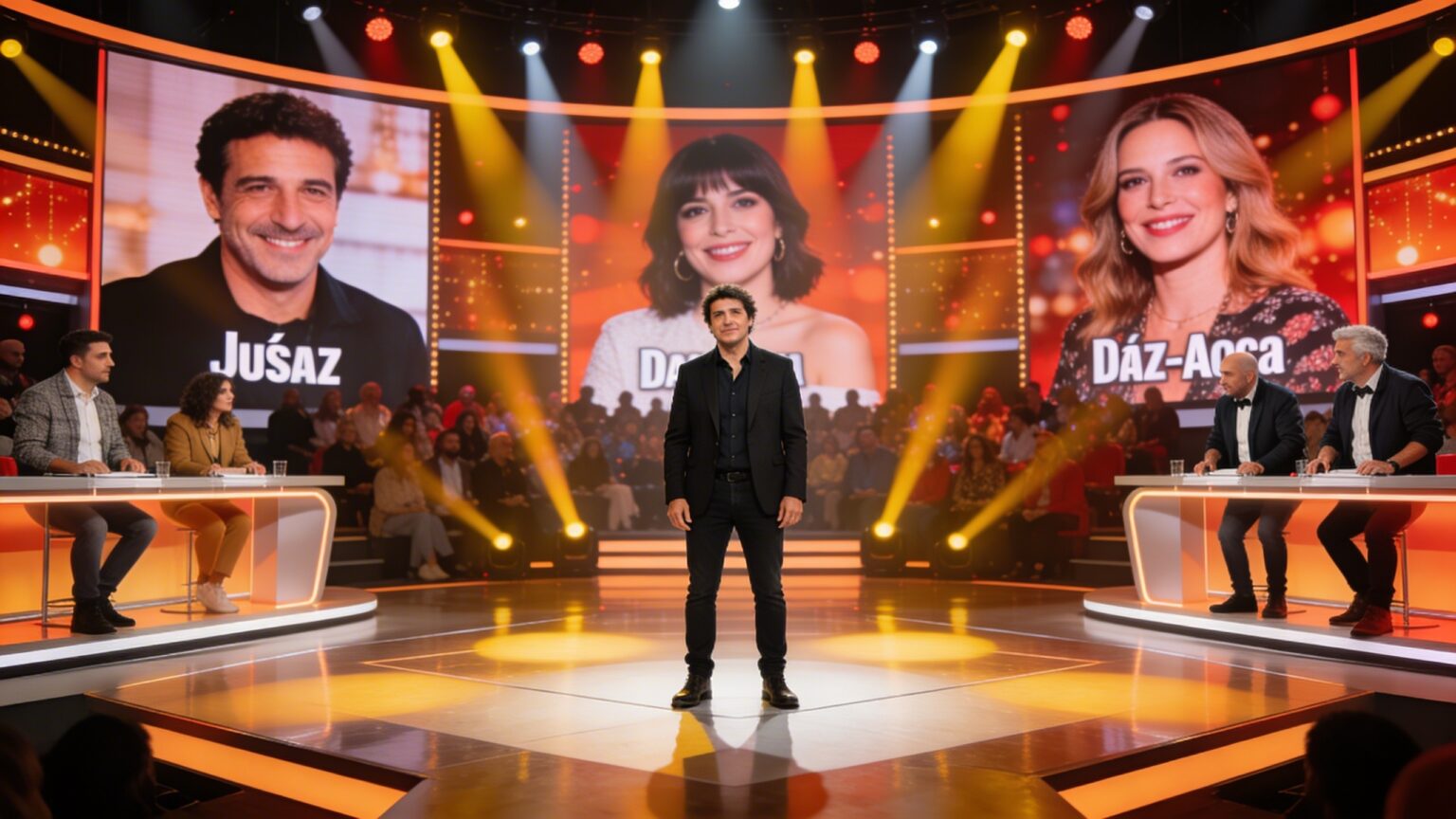 Host Henar Álvarez welcomes celebrities to this week's show