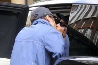 Harry Styles and Zoe Kravitz kiss in London as she’s spotted wearing diamond ring on left hand.