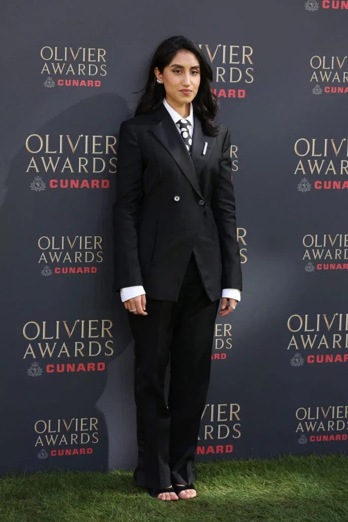Ambika Mod Olivier Awards 2026
Olivier Awards 2026 red carpet Ambika Mod
Paul Smith Olivier Awards 2026
Ambika Mod Paul Smith suit