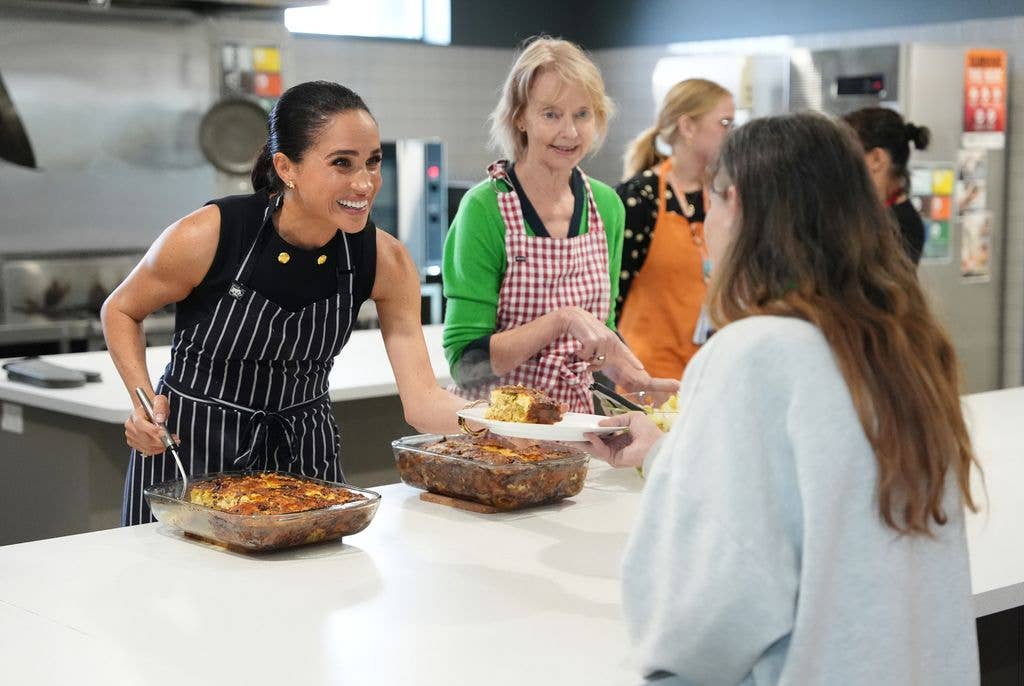 meghan markle cooking melbourne