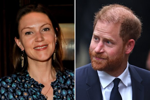 A court case has given Charlotte Griffiths and Prince Harry reason to revisit their youth. 