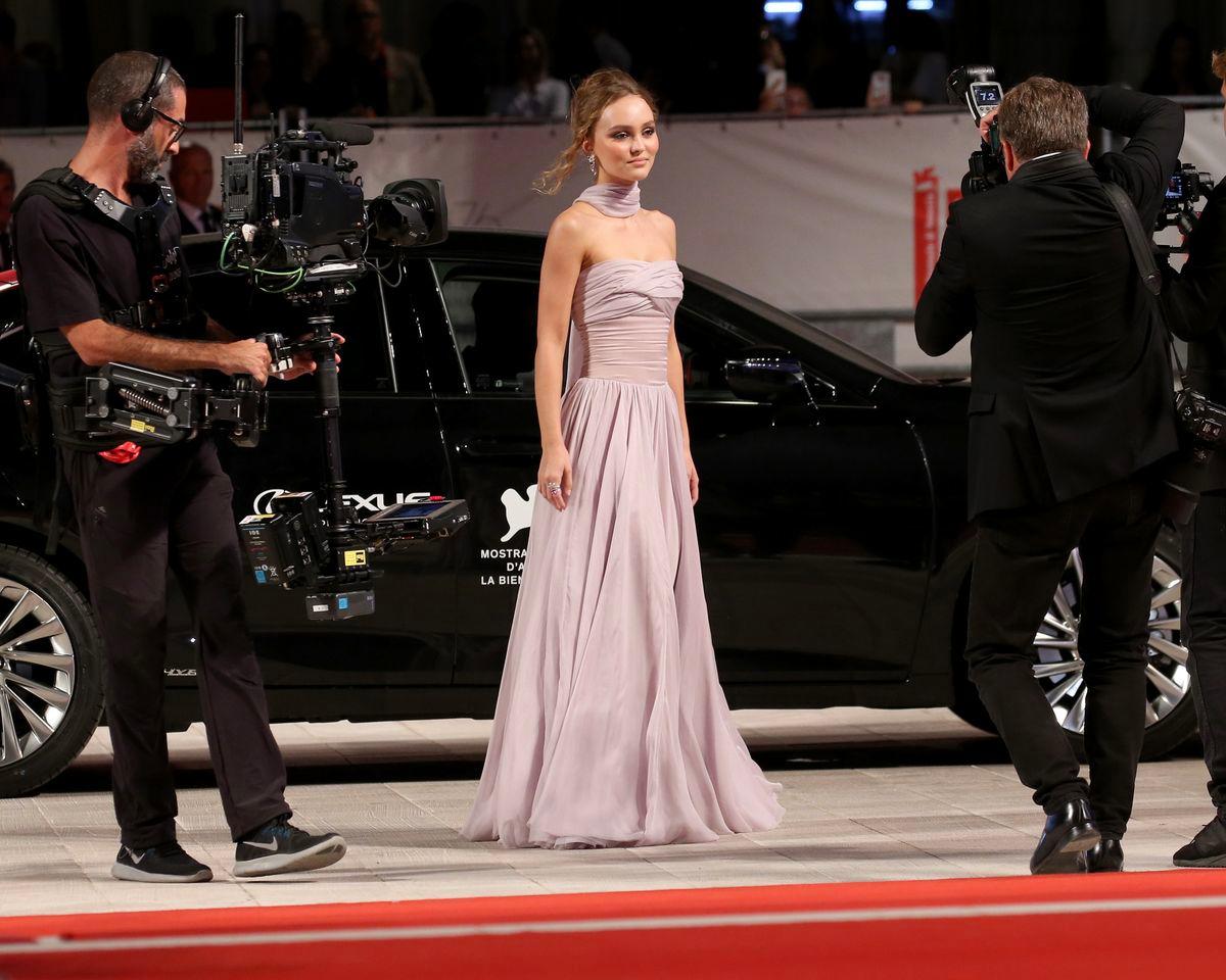 Lily-Rose Depp attends 