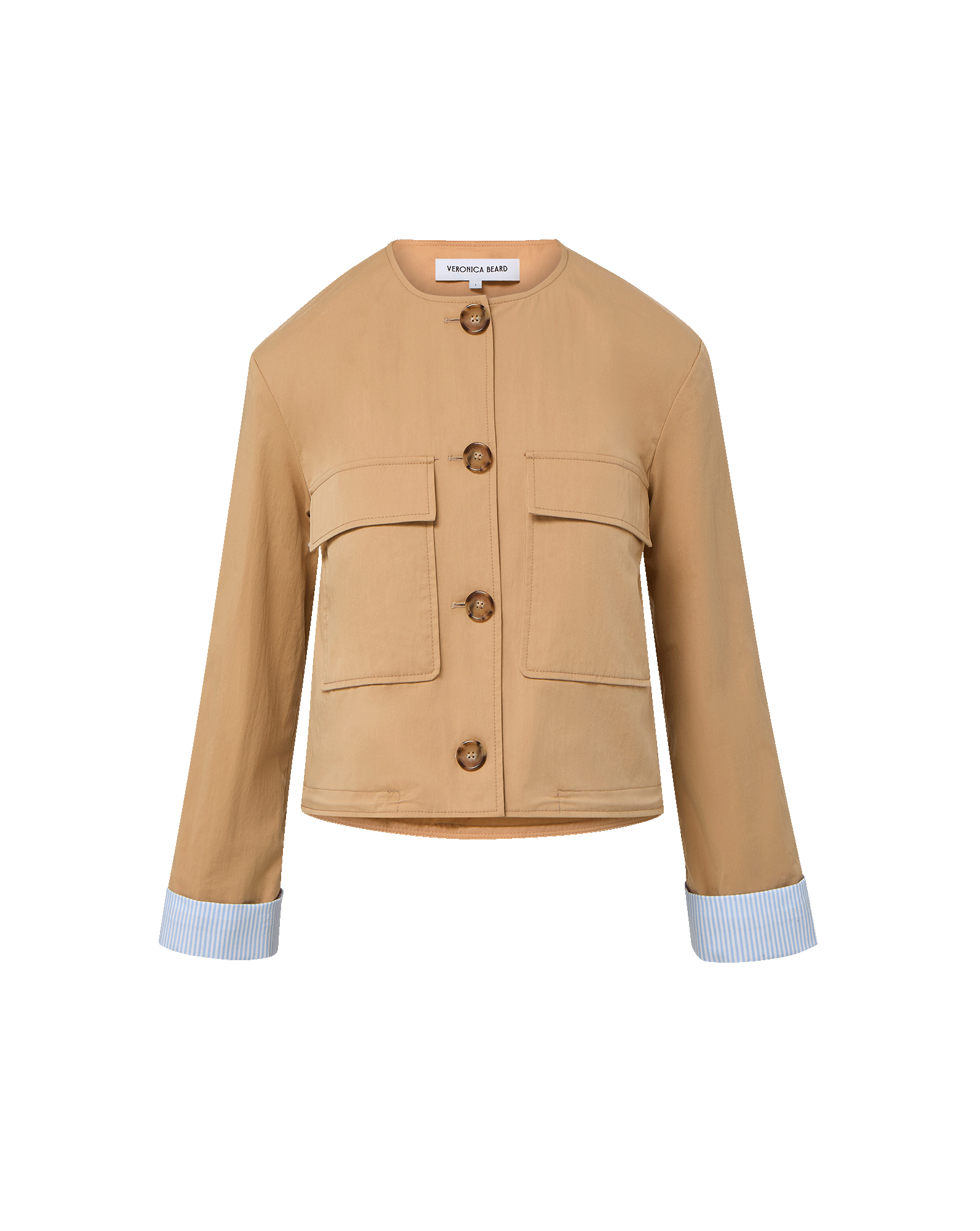 Gala Cropped Utility Jacket Khaki / 00