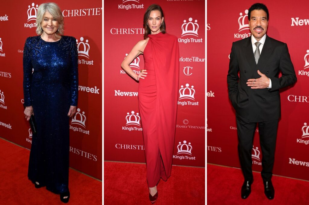 5th Annual The King's Trust Global Gala: Martha Stewart, Karlie Kloss, Lionel Richie and more