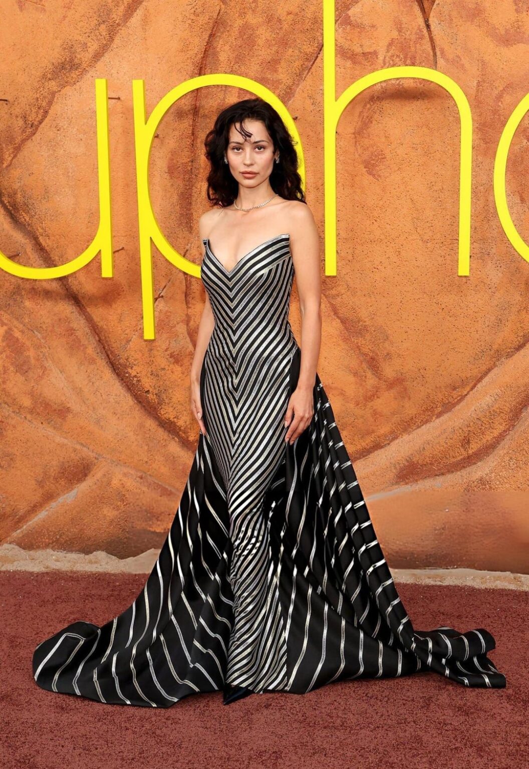 Alexa Demie in vintage Bob Mackie at the ‘Euphoria’ Season 3 premiere in Los Angeles, California. (April 7, 2026)