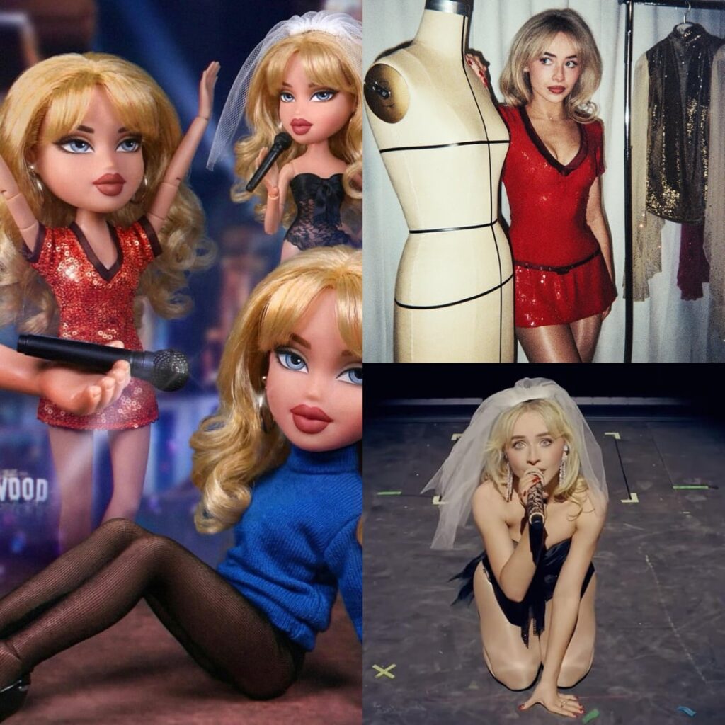 Bratz and their celebrity re-creations 👄