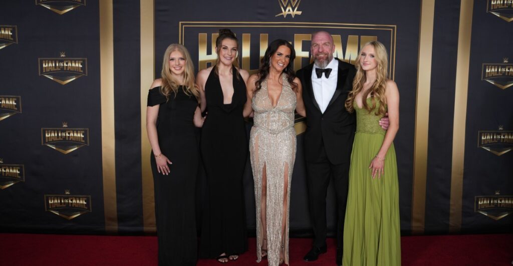 Stephanie McMahon’s daughters induct her into WWE HoF; Vince cheered