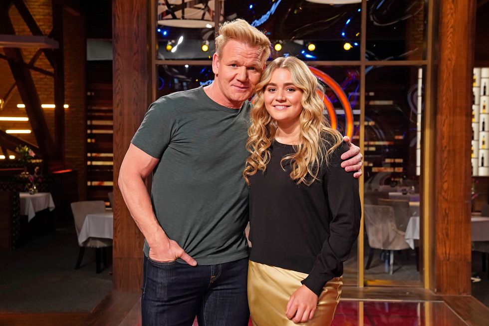 Gordon Ramsay with daughter, Tilly