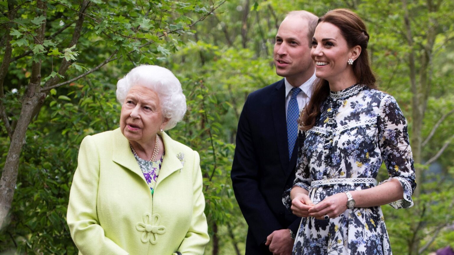 Prince William Princess Kate Queen Elizabeth