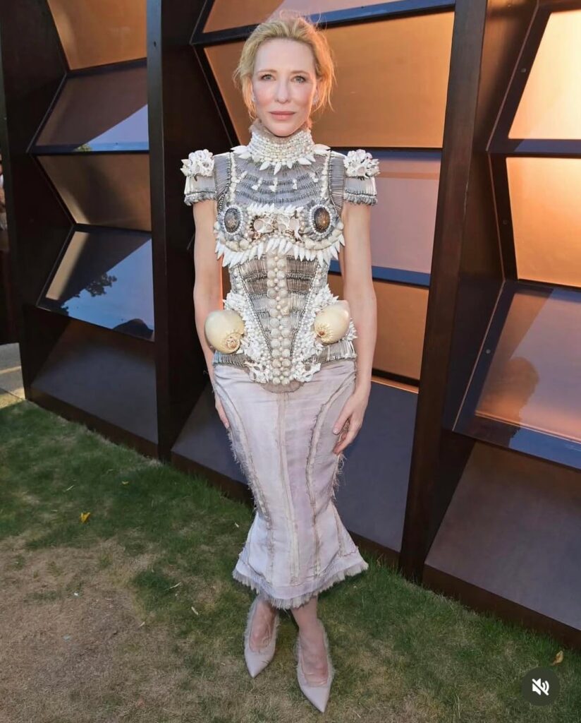 Cate Blanchett fashion risk appreciation