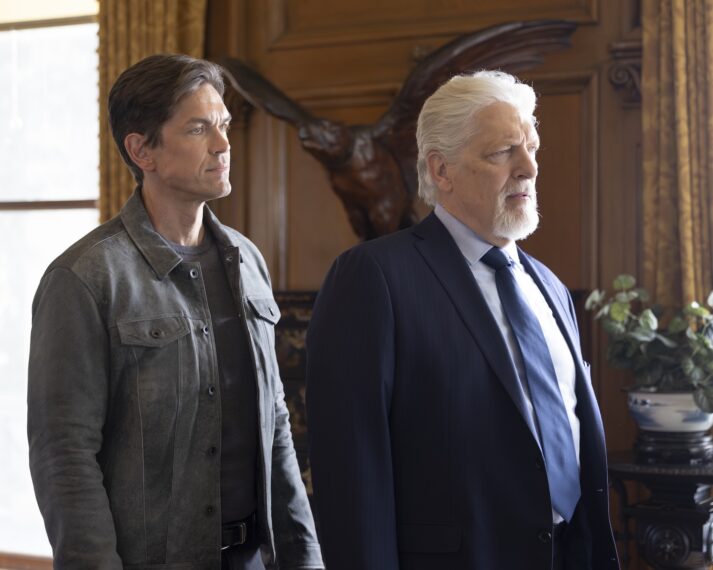 Steve Howey as Wagner, Clancy Brown as Nick Sr. — 'High Potential' Season 2 Finale 'Family Tree"