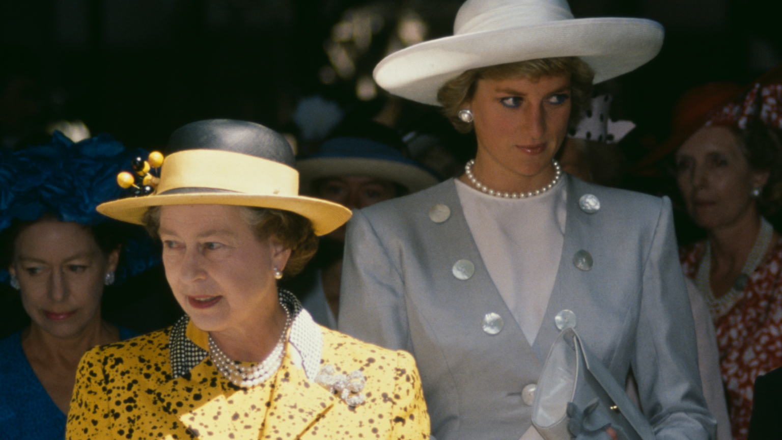 Why Queen Elizabeth Struggled to Connect With Princess Diana Queen Elizabeth II and Princess Diana attending a wedding on July 30, 1988