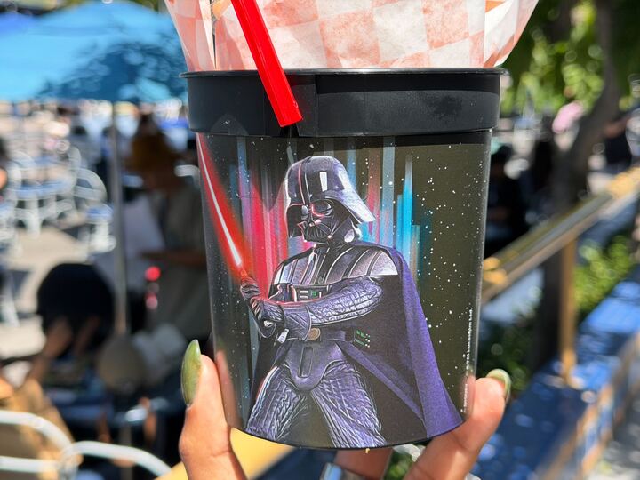Darth Vader featured on the Galactic Star Wars Souvenir Bucket