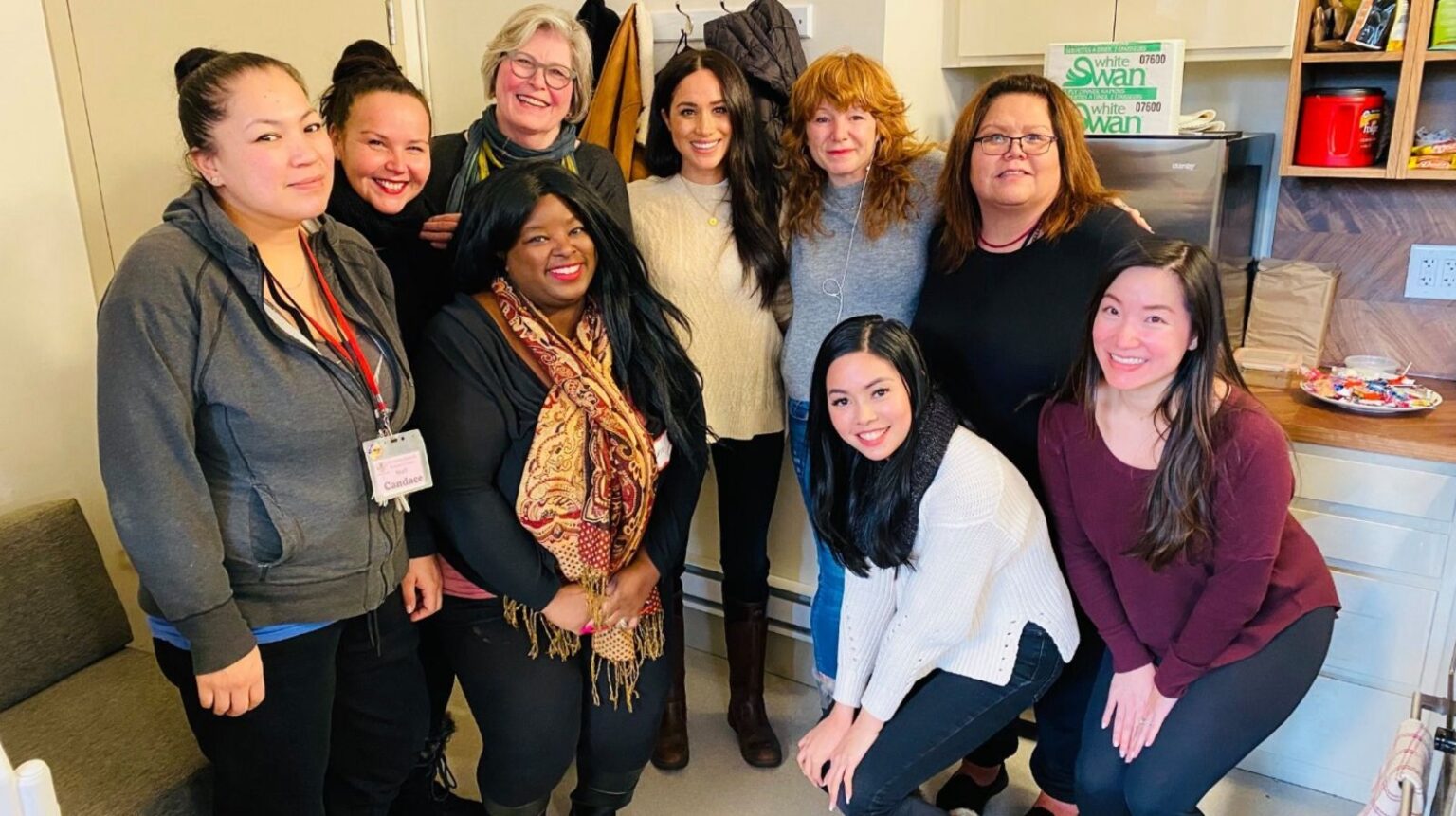 Meghan visits Vancouver women's shelter as Mail on Sunday defends publishing her letter