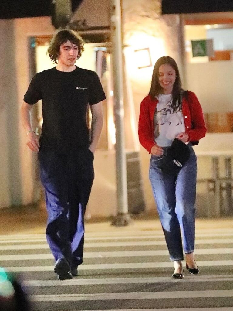 Olivia Rodrigo Spotted on Dinner Date With ‘Geese’ Singer Cameron Winter in Los Angeles, California. (April 14, 2026)