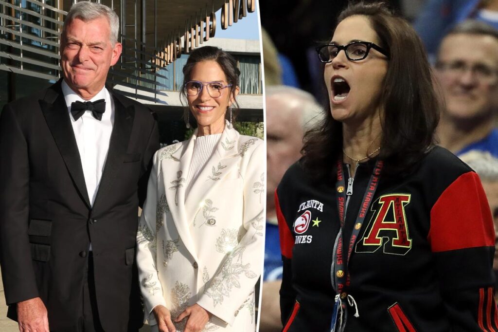 'Sixteen Candles' actress turned billionaire Atlanta Hawks owner makes rare appearance