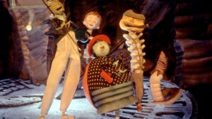 JAMES AND THE GIANT PEACH, Grasshopper, James, Ladybug, Centipede, Earthworm, 1996, (c)Buena Vista Pictures/courtesy Everett Collection