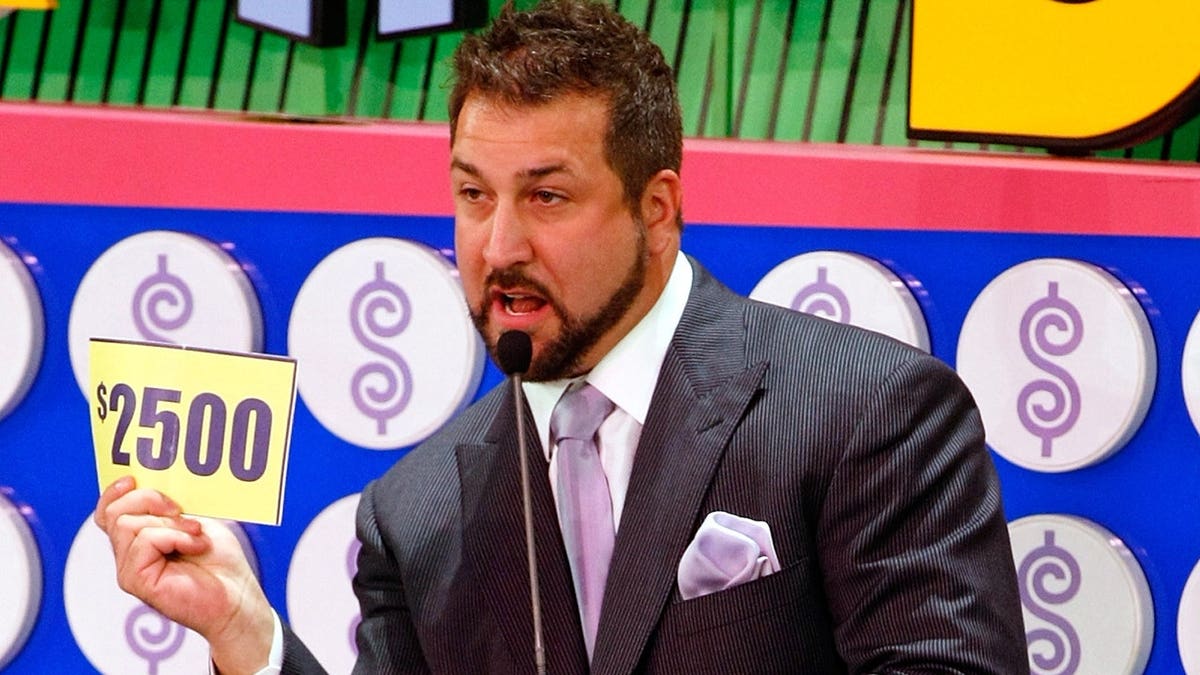 Entertainer Joey Fatone hosting The Price Is Right Live stage show at Bally's Las Vegas