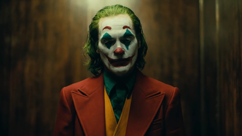 Joaquin Phoenix as the Joker in Joker.