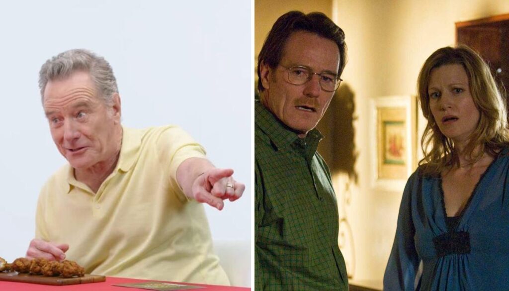 Bryan Cranston praises ‘Breaking Bad’ co-star Anna Gunn while defending Skyler White: "Let me understand this. Her husband leaves without any explanation, she's pregnant, he's making crystal methamphetamine, people have died, & she’s the b*tch?"