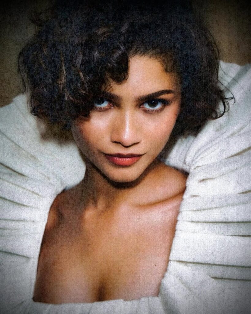 Zendaya in Louis Vuitton, photographed by Pierre Snaps