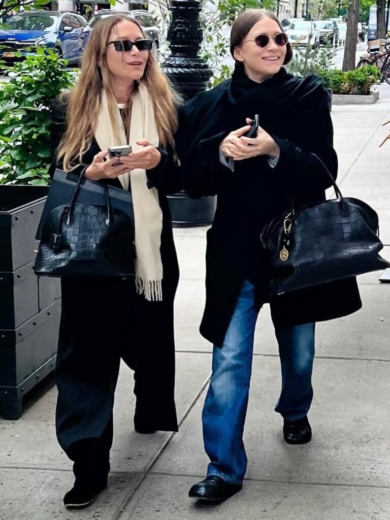 Mary-Kate and Ashley Olsen in New York (April, 2026)