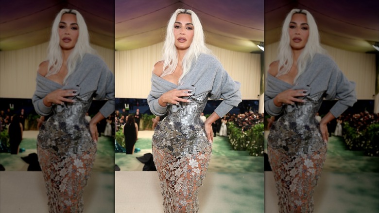Kim Kardashian in May 2024 at the Met Gala in New York