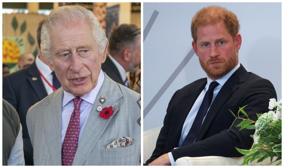 King Charles and Prince Harry