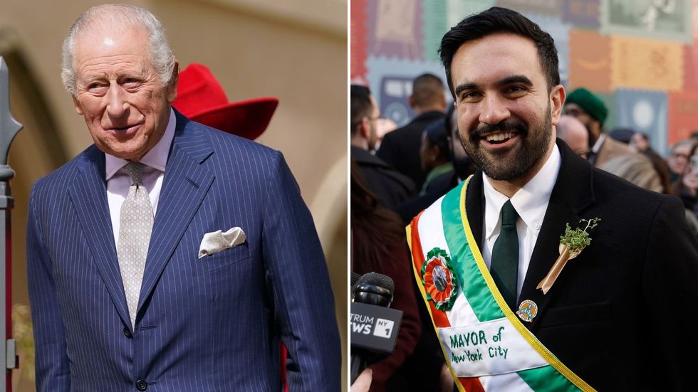 King Charles, New York Mayor Zohran Mamdani